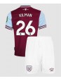 West Ham United Max Kilman #26 Domácí dres pro děti 2024-25 Krátký Rukáv (+ trenýrky)